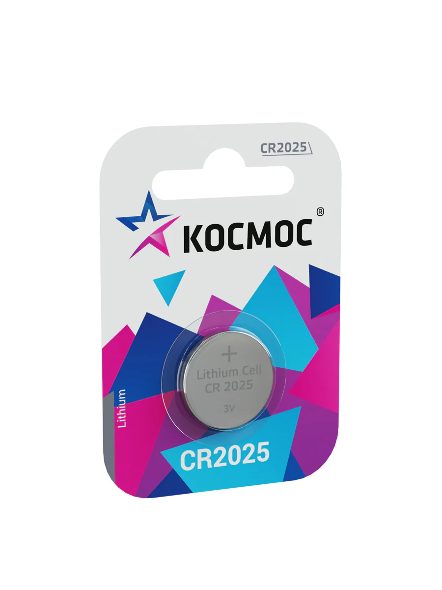 Батарейка CR2025 3V Lithium 1BL