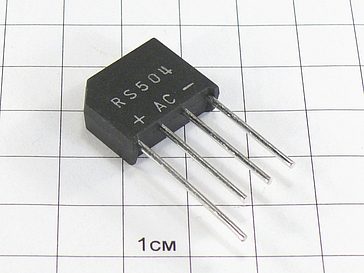 Мост RS504 ( 5А, 400В)