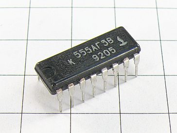 Микросхема К555АГ3В