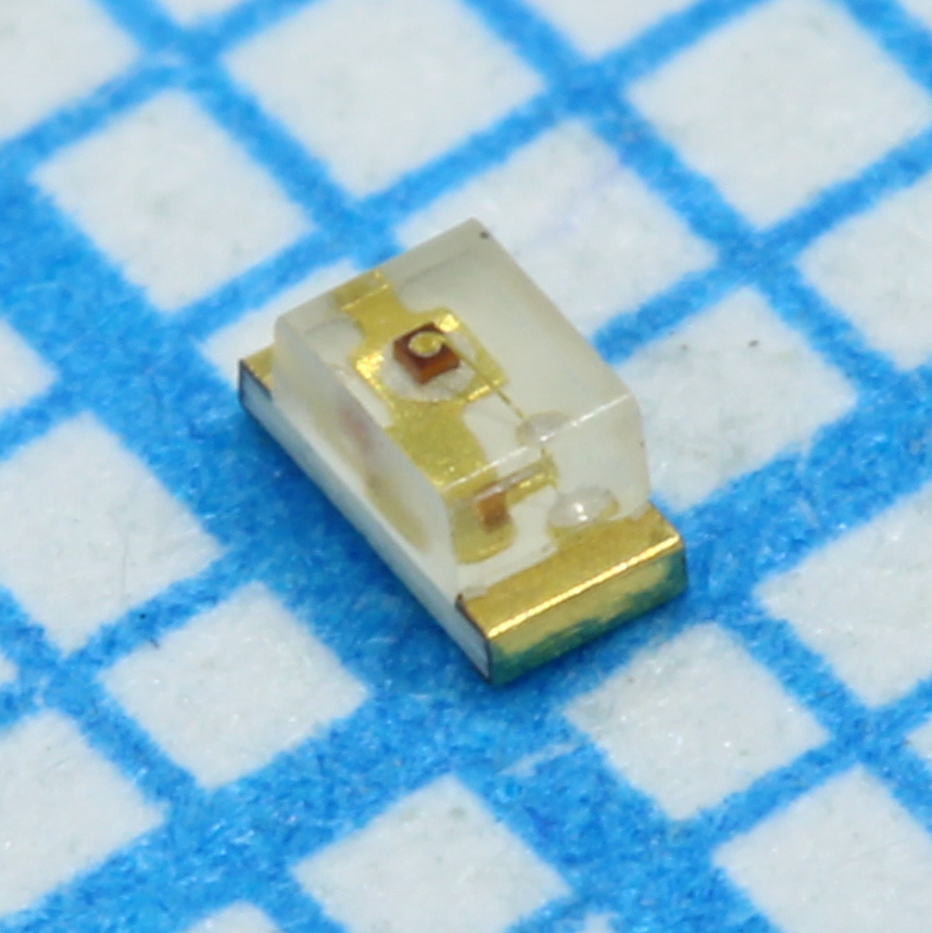 APT1608EC - Светодиод smd 1,6х0,8мм/красный/627нм/8-150мКд/прозрачный/120°