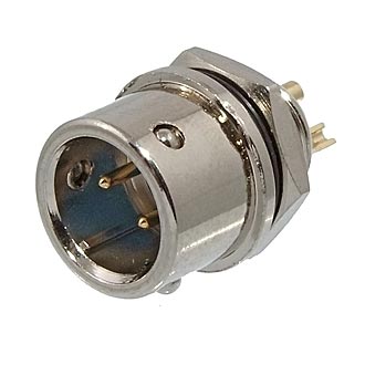 XS9-2(ZN) PANEL PLUG - Разъем быстрого соединения, 2-х контактый