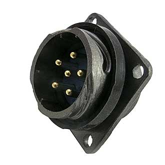 FQ24-6PIN ZJ - Блочная вилка, 6 контактов