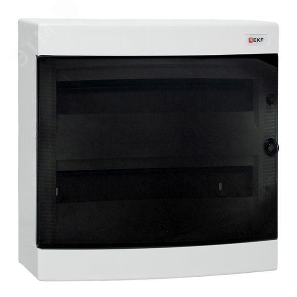 Щит распределительный навесной "Unix" прозрачная дверь 2х18 модулей IP40 EKF PROxima