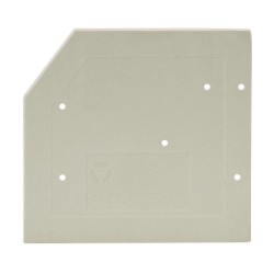 Крышка бок. AP 2,5 U/8113 S/V - Крышка боковая, для клемм WK 2,5 U/8113 S/V..., цвет: серый