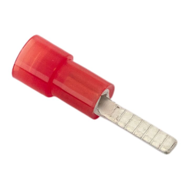 Наконечник штыревой плоский изолированный НШПИ 0.25-1.5 (уп 50шт) PROxima nshpi-0.25-1.5