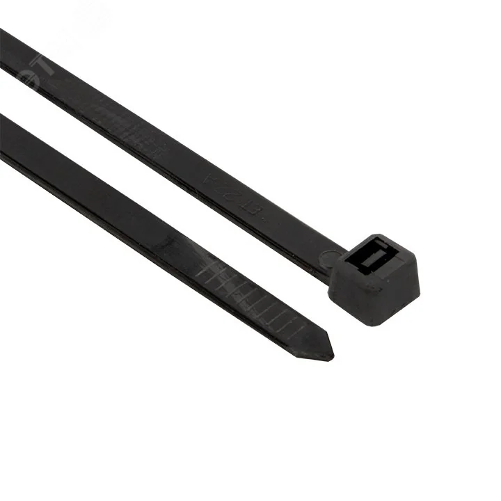 Хомут кабельный 2.5х200 нейл. черн. (уп.100шт) plc-cb-2.5x200