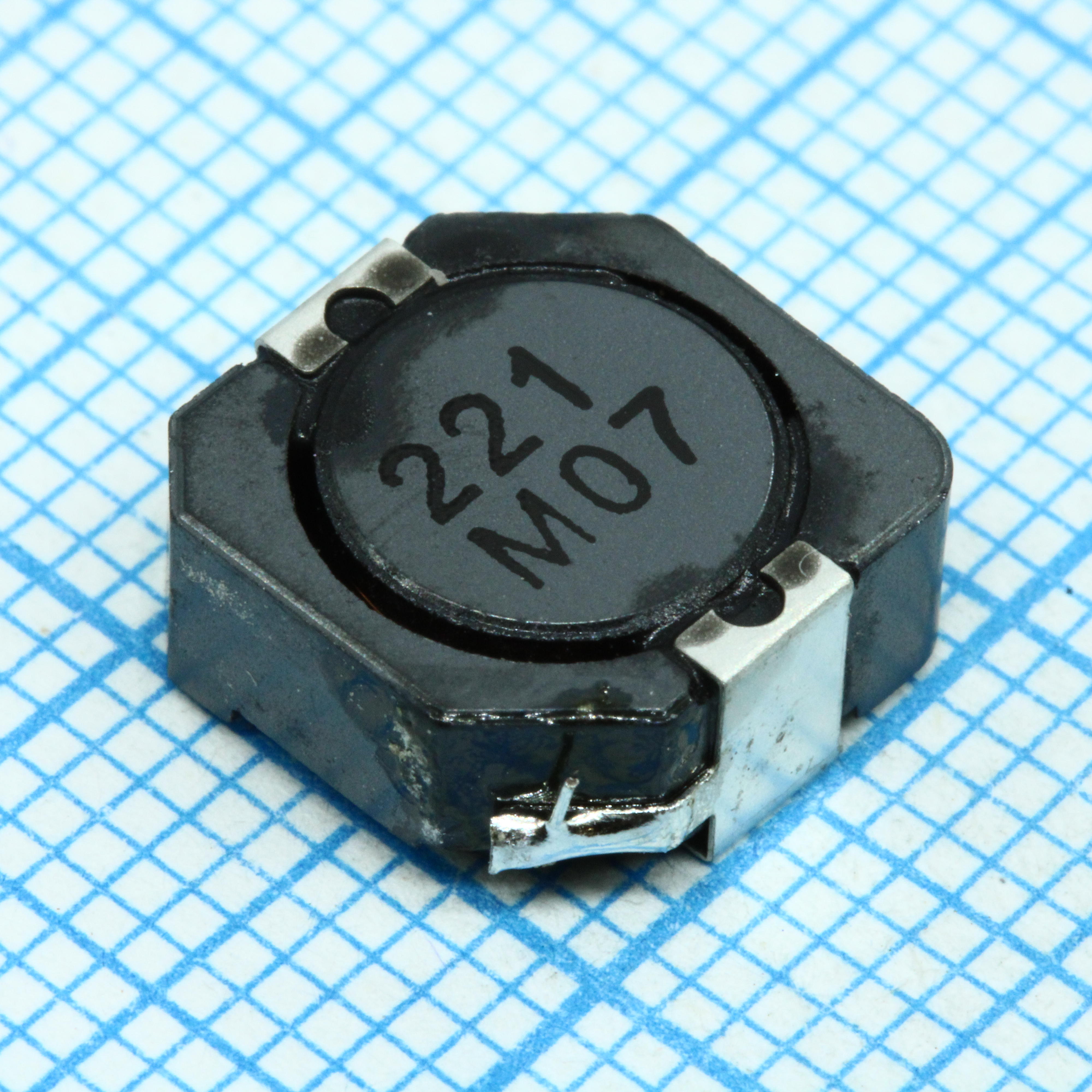 CDRH105RNP-221NC - Силовая SMD индуктивность 220мкГн ±30% 0.94A 0.5Ом c магнитным экраном