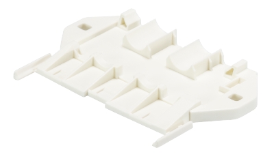 Опорная пластина GST18I5 07.413.5453.0 - Монтажное основание для распределительного блока gesis GST18i5 92.050.0353.х или 92.050.1853.0, материал: пластик, цвет: черный