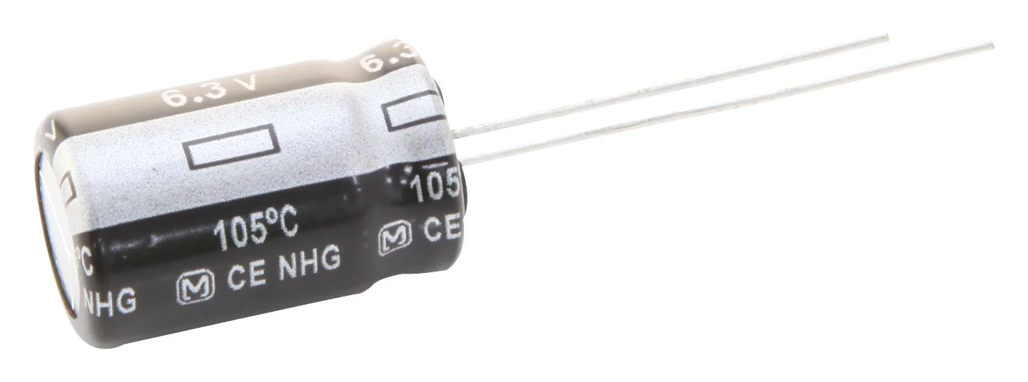 ECA1VHG470 - Конденсатор алюминиевый электролитический 47мкФ 35В  ±20% (5 х 11мм) радиальные выводы 2мм 90мА 1000час 105°С россыпь