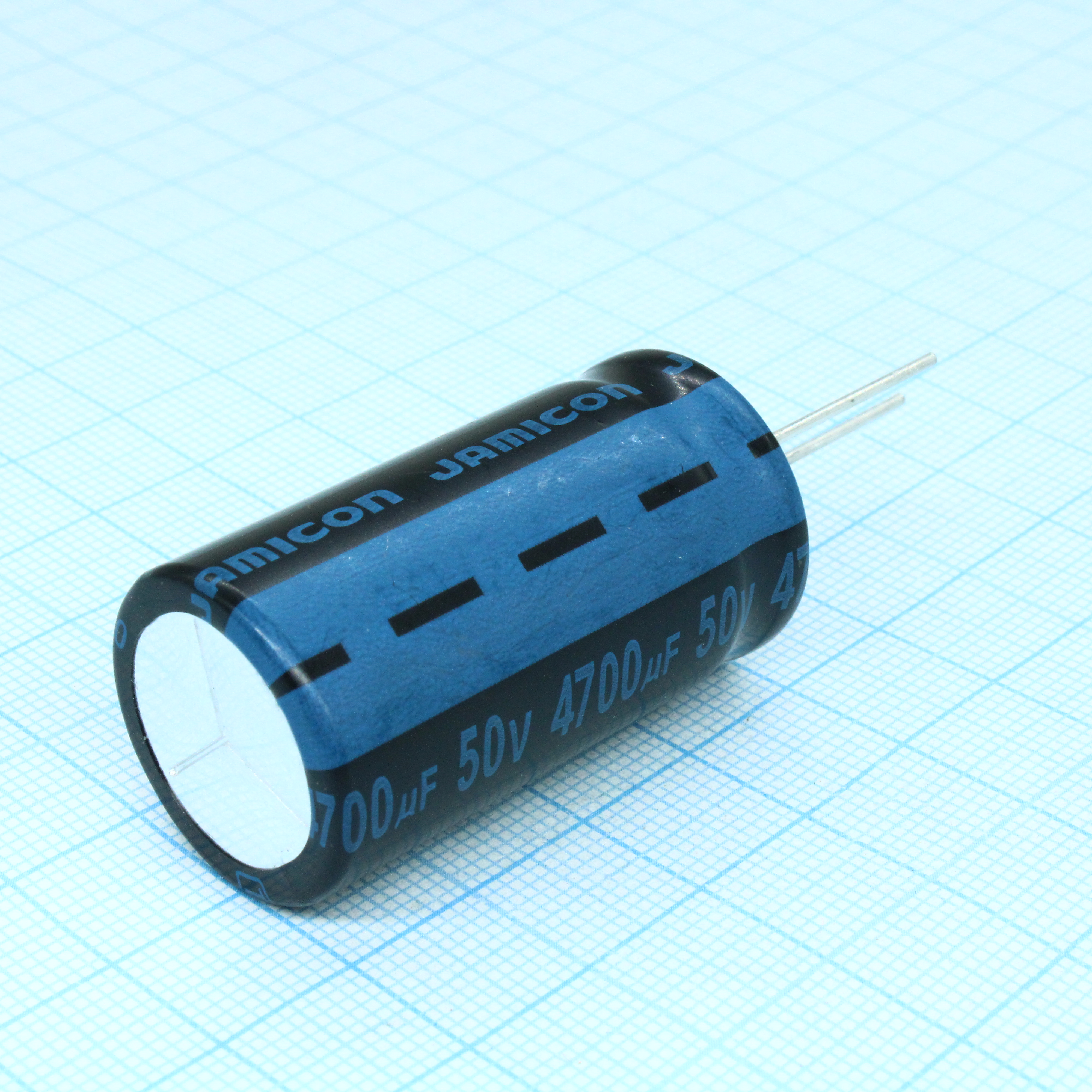 JTK478M050S1GMQ40L - Конденсатор алюминиевый электролитический 4700мкФ 50В  ±20% (22 х 40мм) радиальные выводы 10мм 2000час 105°С россыпь