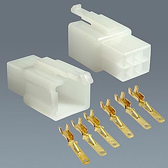 DJ7061A-2.8-11 - Разъем авт. соединитель DJ7061A-2.8-11, 12/ 24 (DC) В