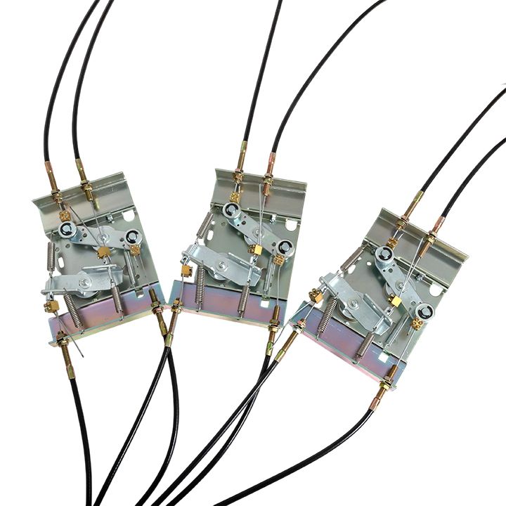 Механическая взаимная блокировка трех ВА-45 тросами EKF mbkt3-va-45