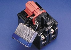 gws66320 - Блокираторы электроавтоматов универсальные, нейлон и сталь, толщина переключателя – 8-16 мм, 62х32 мм, цвет – красный, 6 шт/упак