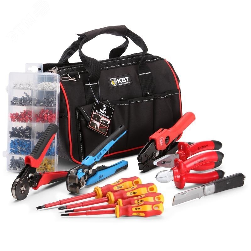 НИЭ-03 - Набор инструментов "Щитовик" 6 предметов в сумке