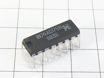 Микросхема IN74AC175N