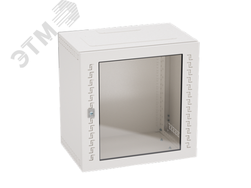 IT-корпус навесной STI 19" 12U, 600х600х400, дверь с закаленным стеклом, RAL7035 R5STI1240GS