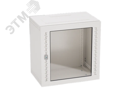 IT-корпус навесной STI 19" 12U, 600х600х400, дверь с закаленным стеклом, RAL7035 R5STI1240GS