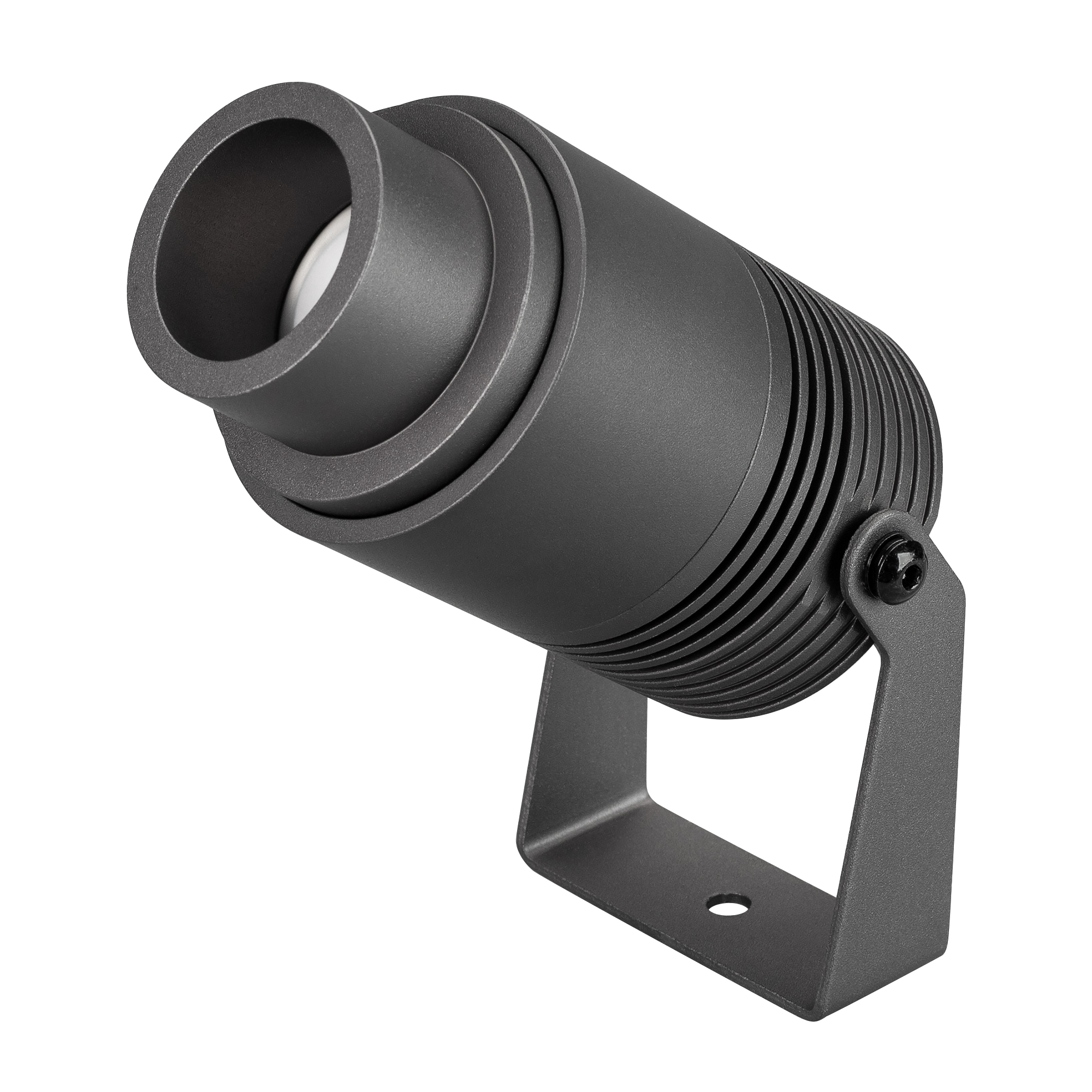 Светильник ALT-RAY-ZOOM-R61-12W Warm3000 (DG, 10-60 deg, 230V) 026447 - Уличный светодиодный прожектор, мощность 12Вт, регулируемый угол освещения 10-60°. Цвет ТЕПЛЫЙ 3000К, световой поток 160-520лм. Влагозащищенный корпус IP67 - темно-серый алюминий, экр