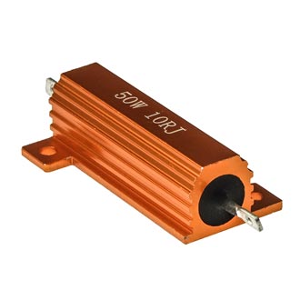 RX24 50W 5% 10R - Проволочный резистор 50Вт 10 Ом ±5%