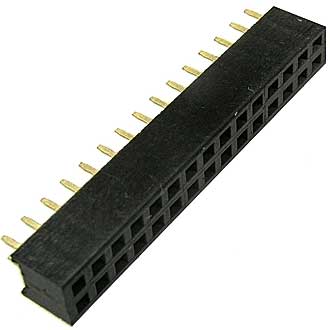 PBD2-30 (PBD2-2X15) 2.00 MM - Гнездо для плат 2.00 мм PBD2-30 (PBD2-2x15) 2.00 мм, 30 контактов