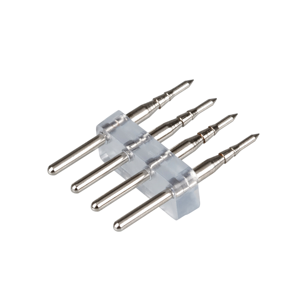 Силовой коннектор ARL-4pin RGB 022303 - Силовой 4-х контактный коннектор для подключения шнура питания к RGB гибкому неону серии NEON.
