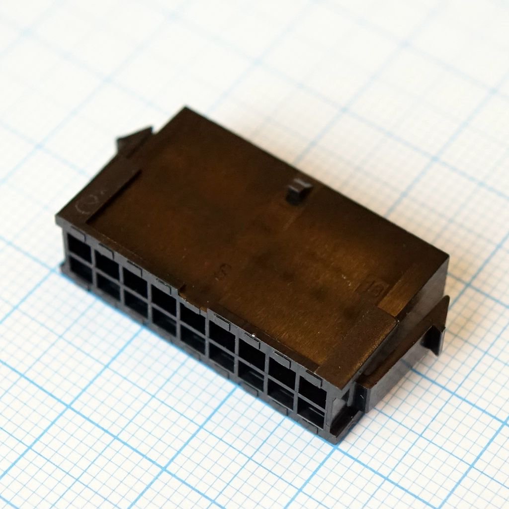 KLS1-XM1-3.00-2X09-FH/T - Разъем низковольтного питания, вилка без конт 3мм