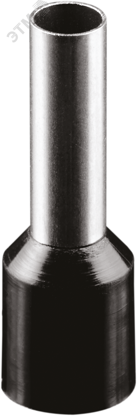 Наконечник-гильза НШвИ 6-12,0 черный (100шт) 17345