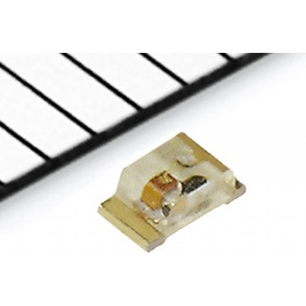 KPH-1608SYC - Светодиод smd 1,6х0,8мм/желтый/588нм/40-80мкд/прозрачный/120°