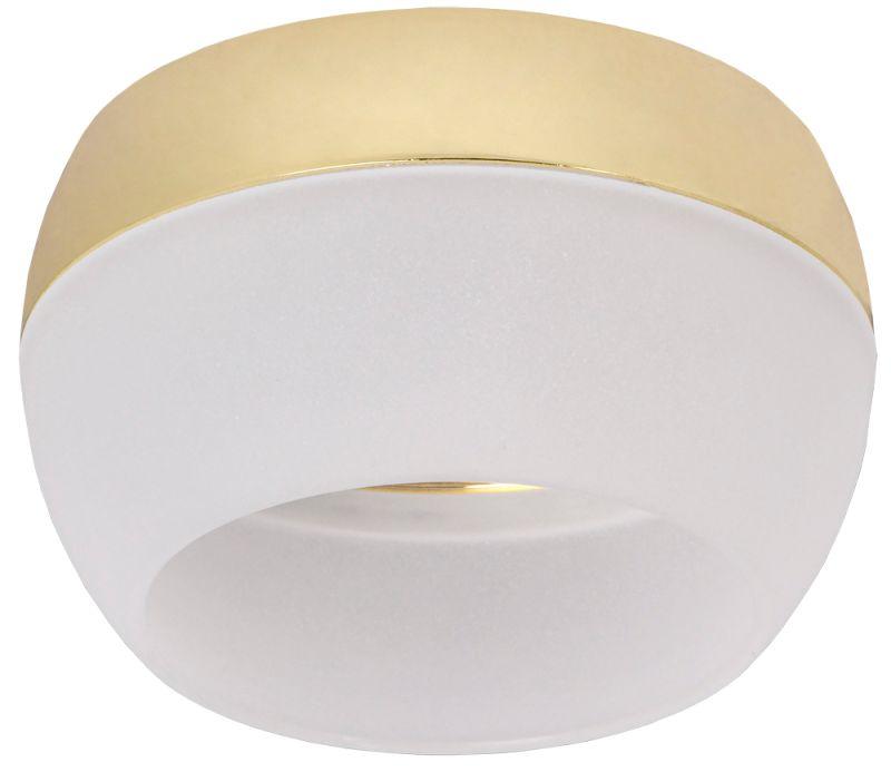 Светильник 4010 накладной потолочный под лампу GX53 золото LT-UPB0-4010-GX53-1-K22