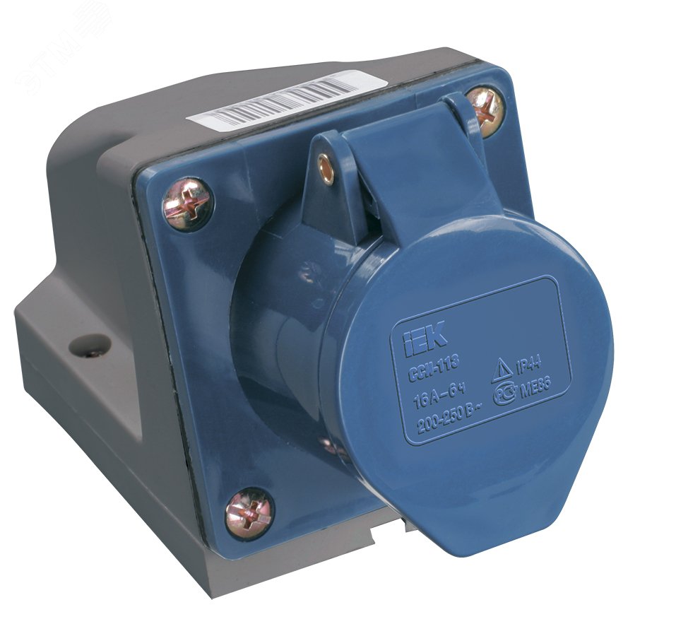 Розетка ОП 32А 220В 2P+PЕ ССИ-123 IP44 PSR11-032-3