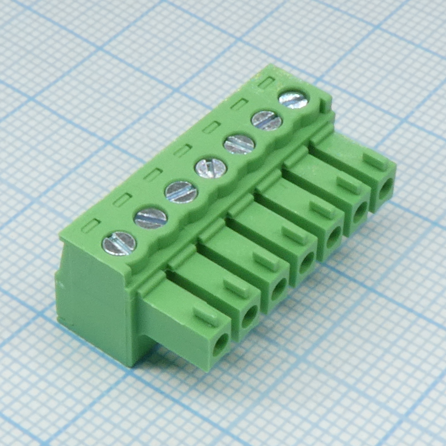 15EGTK-3.81-07P-14-00 - Разъемный клеммный блок, 7 контактов. Серия 15EGTK-3.81