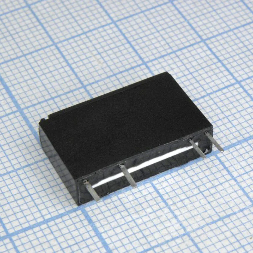 TRND-12VDC-SA-A - Катушка: 12 В 0,12 Вт 1200 Ом Контакты: 1 замыкающий 5 А 250 В перем. Материал: AgNi Габариты 20х5х12,5 мм