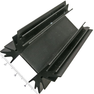 BLA028-100   (HS 211-100) - Охладитель 25*42*100, алюминий