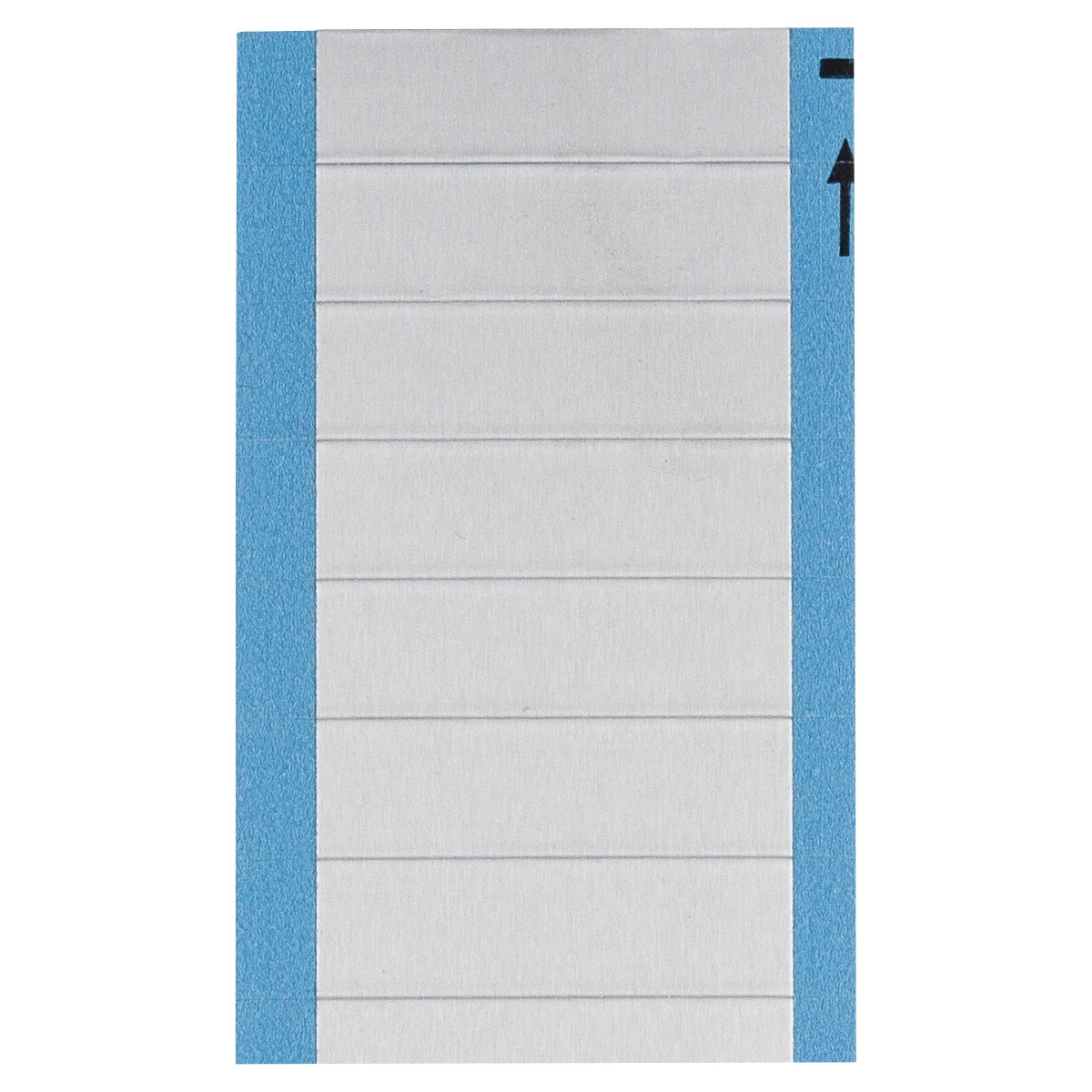 brd149380 - WOAF-30-PK этикетки на картах, материал В-184, матовая алюминиевая фольга, цвет-серебро, размер 38.1х11.1мм, 500 шт/упак.