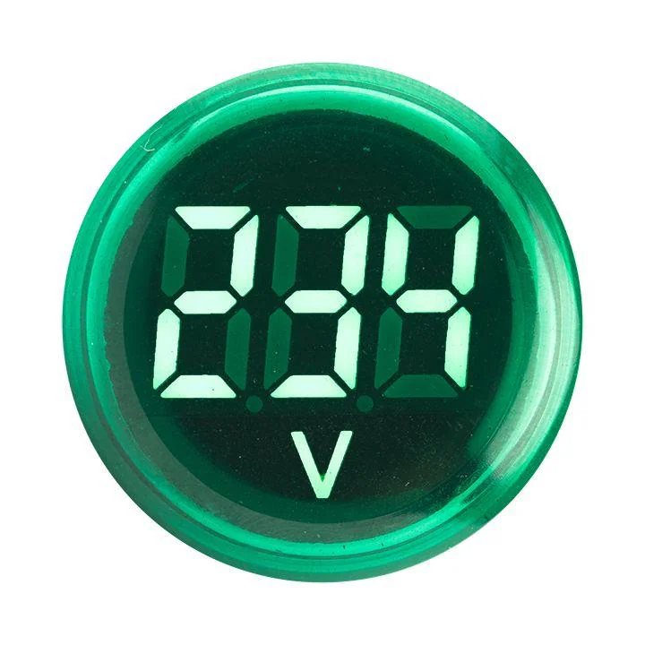 Индикатор значения напряжения ED16-22VD зел. PROxima ed16-22vd-g - Лампа сигнальная d22, 70-500V