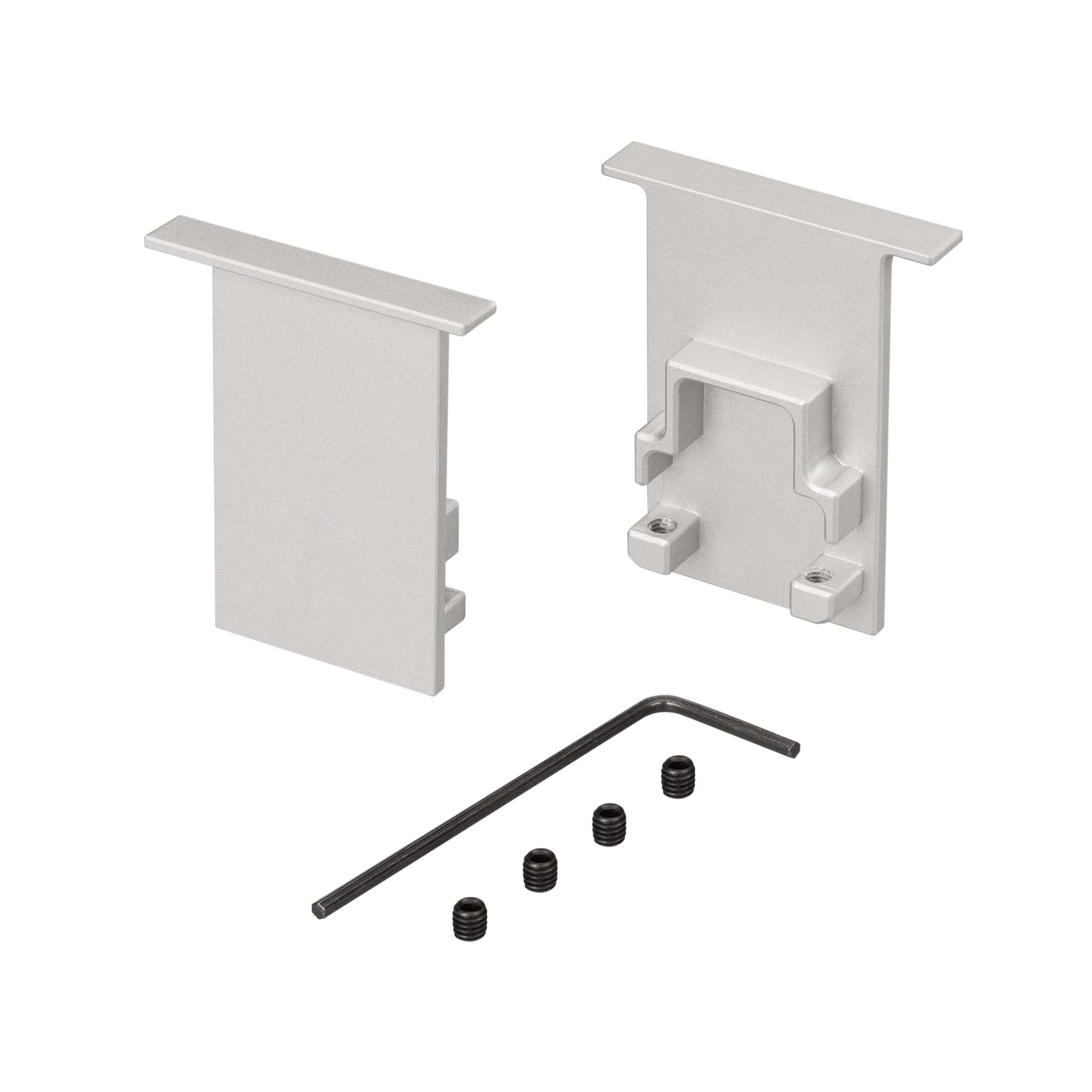 Заглушка SL-COMFORT-2542-F глухая 031785 - Пара заглушек (без отверстия) для профиля SL-COMFORT-2542-F. В комплекте 2 заглушки, 4 винта, шестигранный ключ. Цена за комплект.