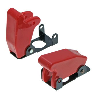 SAC-01 RED - Предохранительный колпачок для тумблера серий KN3A, ASW-07D, красный