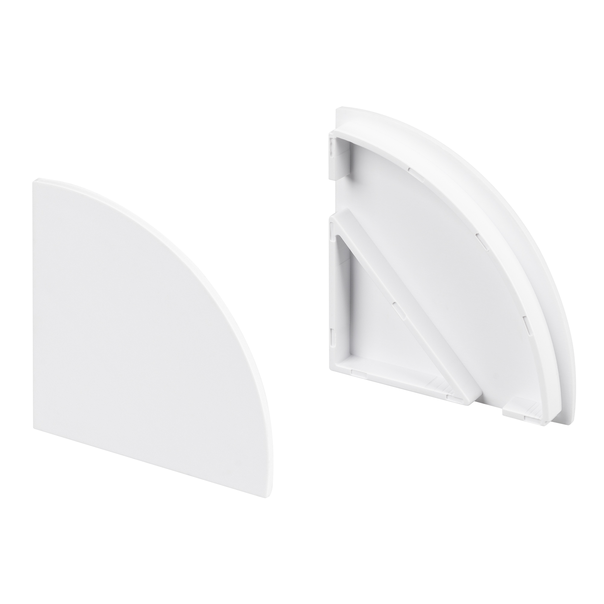 Заглушка KANT-H55 ROUND глухая 044611 - Заглушка глухая круглая для профиля KANT-H55 ROUND. Материал пластик, цвет - серебристый. Цена за комплект.   В комплекте 2 шт.