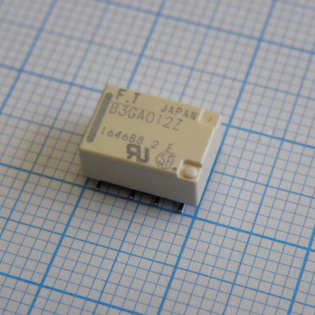 FTR-B3GA012Z-B10 - Signal Relay 12VDC 2A DPDT (( 10.6mm 8.2mm 5.45mm)) Surface Mount