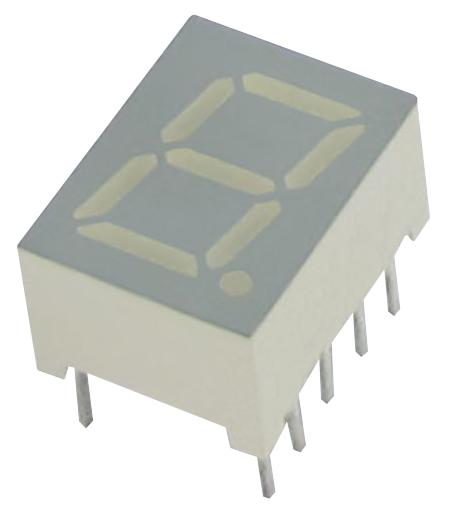 SA39-11SURKWA - 1 разрядный индикатор 9,9мм/красный/630нм/5.6-12мкд/ОА