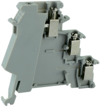 Клемма для датчиков UKJ-DK1.5 RD/O-U - Клемма для датчиков, тип фиксации провода: винтовой, номинальное сечение: 1,5 мм кв., 8A, 250V, ширина: 6,2 мм, цвет: серый тип монтажа: