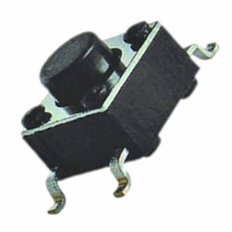 KAN0641-0431B 6X6X4.3 MM  SMD - Кнопка тактильная KAN0641-0431B, 6x6x4.3 мм