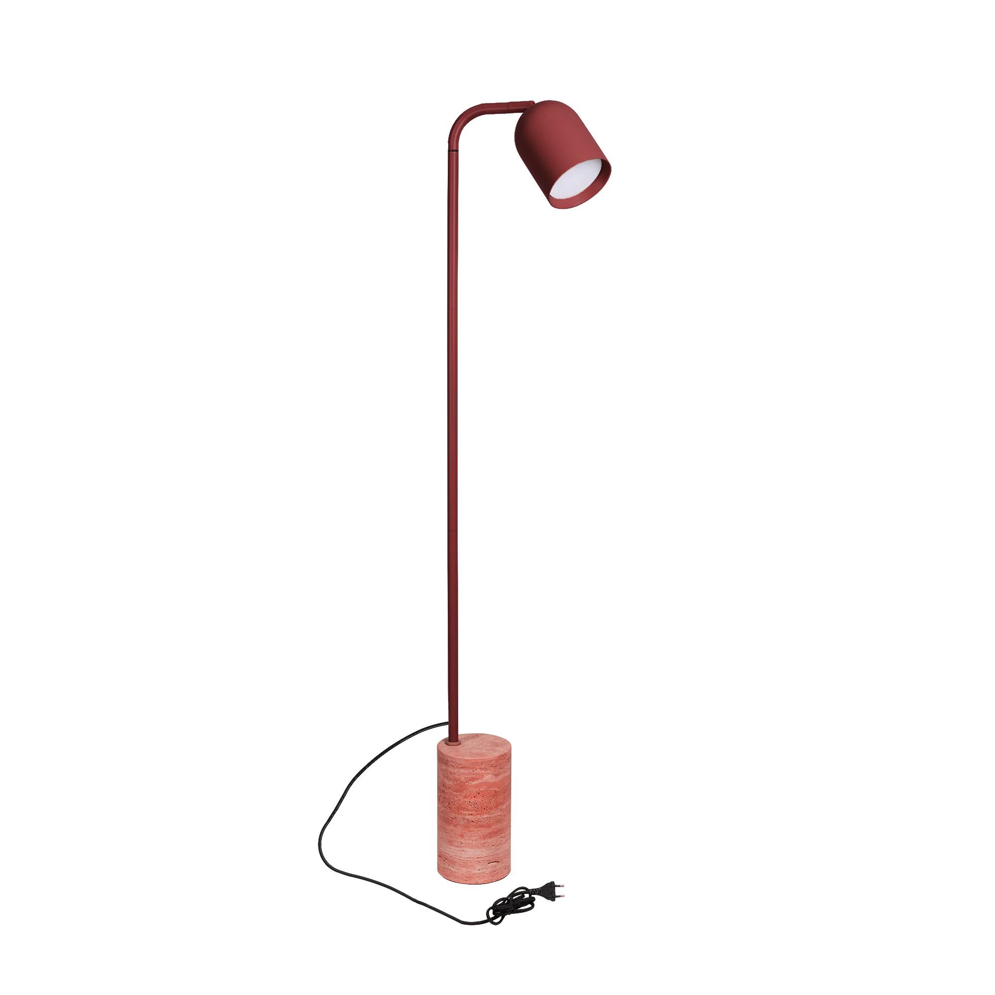 Светильник SP-MASON-FLOOR-R143-6W Warm3200-MIX RD, 120 deg, 230V, IP20, травертин, 5 лет