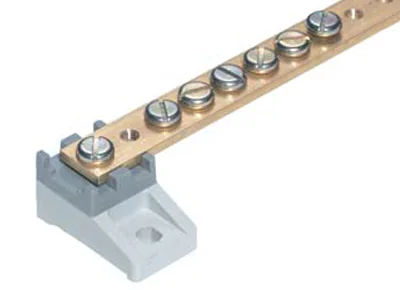 Шина FKK18 / 2 Z - Нейтральная шина 15 x 3, длина 1 метр