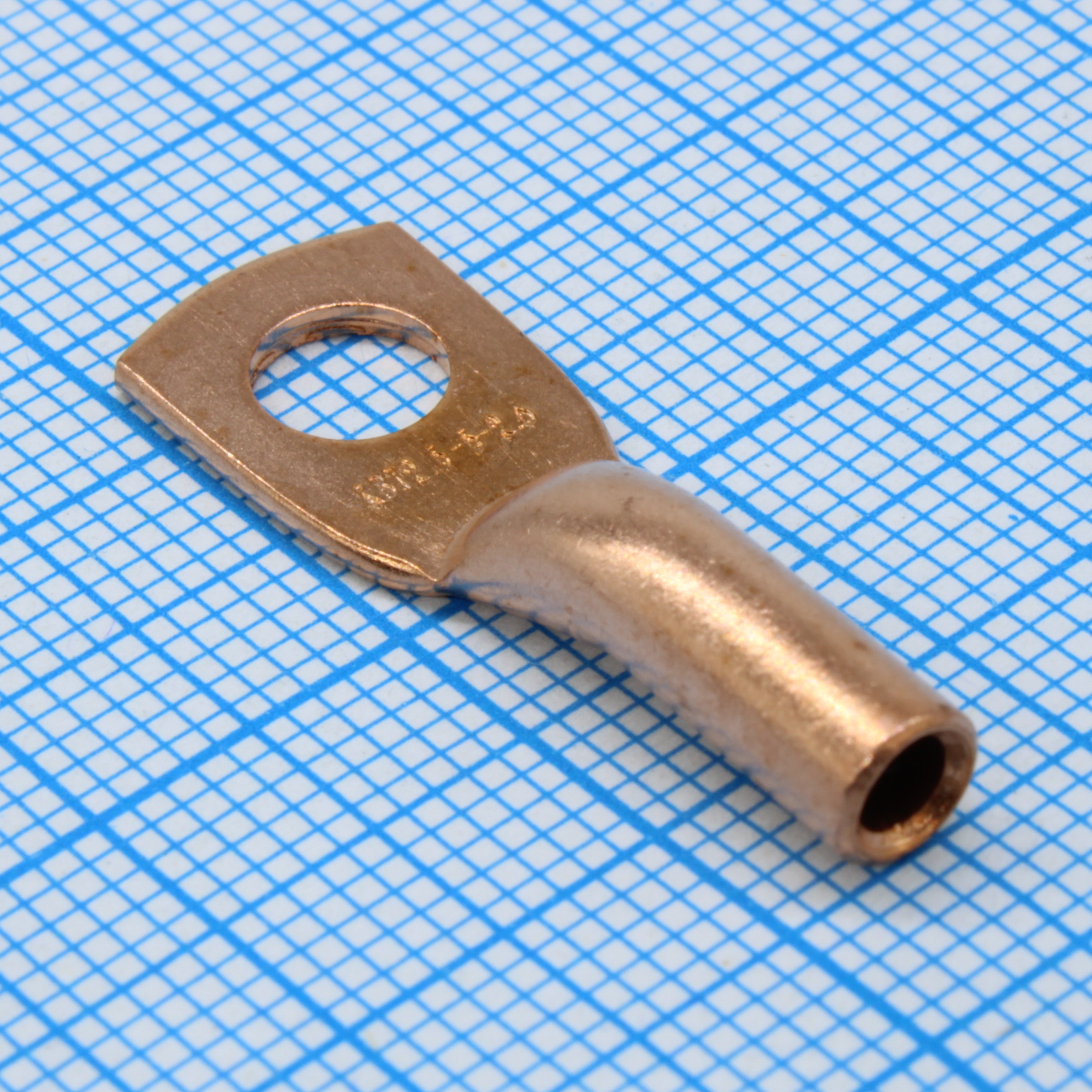 ТМ 2,5-5-2,6 - Наконечник кабельный медный кольцевой М5 под опрессовку проводов сечением до 2.5 мм2