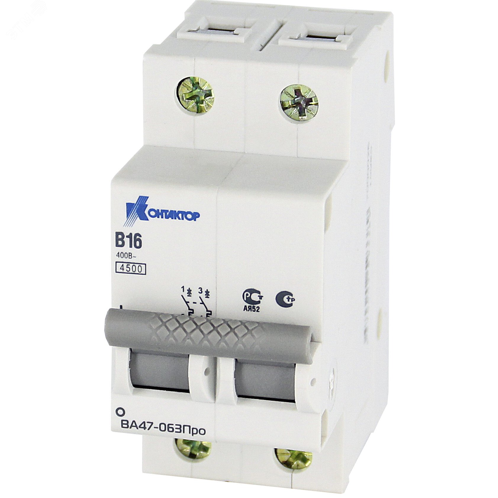 ВА47-063Про, 2P, 40A, Icu-4,5kA, х-ка С 7000130