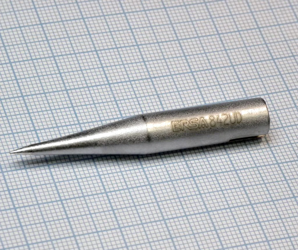 0842UD - Жало паяльное для паяльников ERSA BasicTool, ErgoTool, PowerTool, RT-80, MultiPro, MultiSprint, Multi-TC, PTC-70, ERSA 25+, ERSA 35+, конус 0,4 мм, термосбалансированное