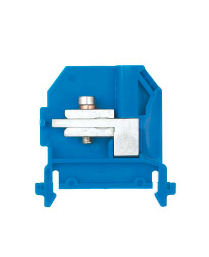Клемма 9700A/8 ETK S35 - Клемма для подключения к нейтрали, тип фиксации провода: винтовой, номинальное сечение: 10 мм кв., 40A, 400V, ширина: 8 мм, цвет: синий, тип монтажа: DIN 35