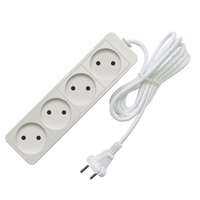 Удлинитель 4х5м без заземл. 10А IP20 2.2кВт ПВС 481S-1405