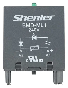 Модуль BMD-M 24V - Модуль для реле, 24VAC/DC, выристор, цвет: черный, для колодок: STB14, SEB11-E, SUB*-E, GZP8, GZP11, MT 78 740(745)